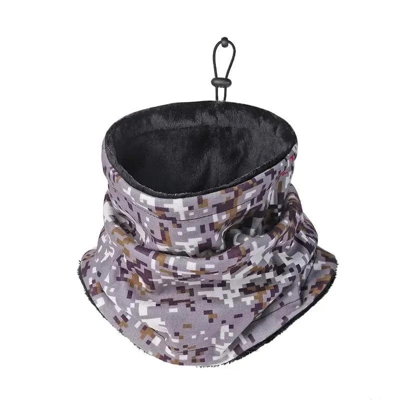 Winter Warme Skimaske Männer Bandana Fleece Halswärmer Gamasche Winddichter Schal Camping Wandern Sturmhaube Angeln Radfahren Gesichtsmaske