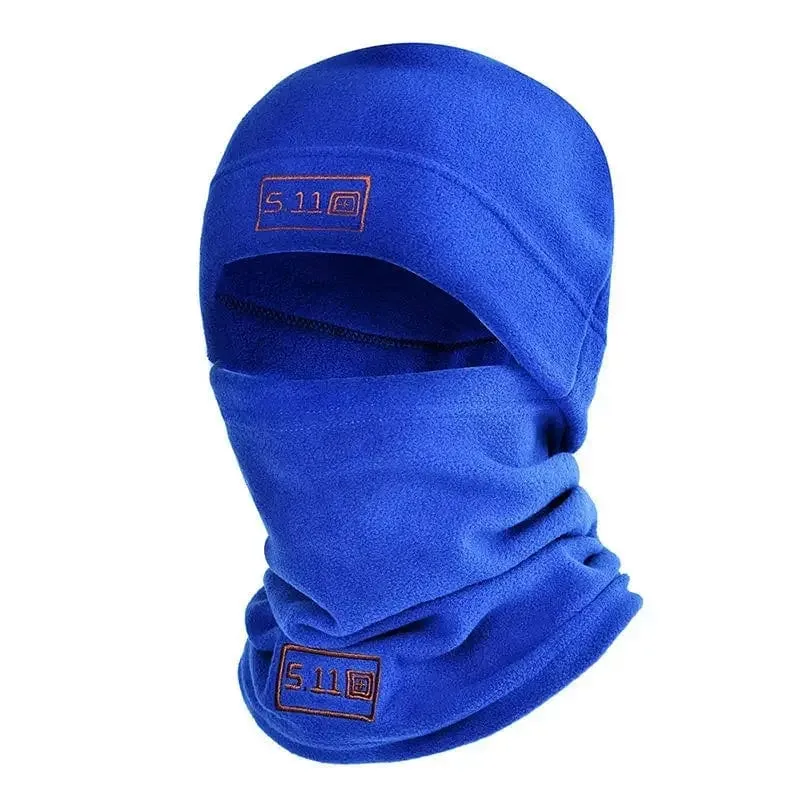 Taktische Militär Fleece Mütze & Schal Set Thermische Kopfbedeckung Winter Warme Sturmhaube Gesichtsmaske Sport Radfahren Motorhaube Nackenschutz