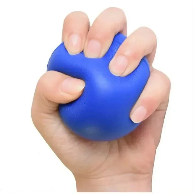 Hochelastischer Greifball, Fingerstärkungs-Griffmassagegerät, Übungsball, Squeeze-Training, Muskelstärkungs-Übungsgerät