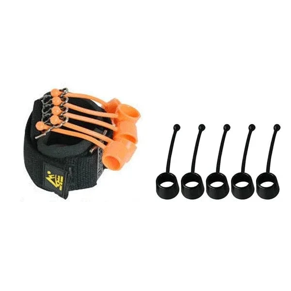 Tragbarer Handgreifer Silikon-Finger-Expander Handgriff Handgelenk-Krafttrainer Fingertrainer Widerstandsband Fitness