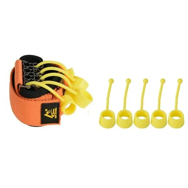 Tragbarer Handgreifer Silikon-Finger-Expander Handgriff Handgelenk-Krafttrainer Fingertrainer Widerstandsband Fitness