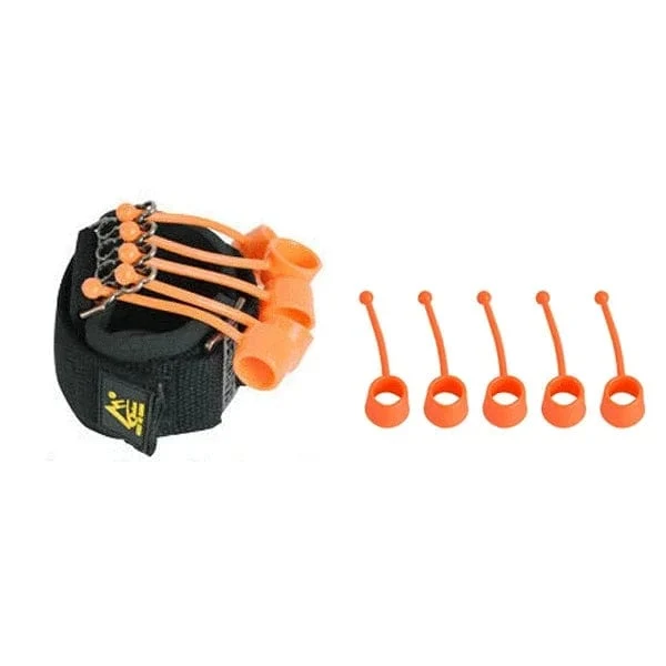 Tragbarer Handgreifer Silikon-Finger-Expander Handgriff Handgelenk-Krafttrainer Fingertrainer Widerstandsband Fitness