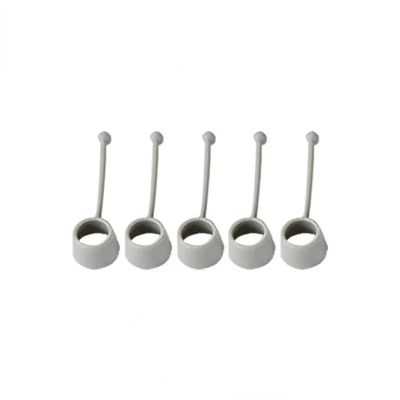 Tragbarer Handgreifer Silikon-Finger-Expander Handgriff Handgelenk-Krafttrainer Fingertrainer Widerstandsband Fitness