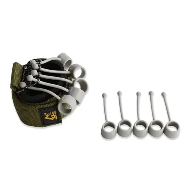Tragbarer Handgreifer Silikon-Finger-Expander Handgriff Handgelenk-Krafttrainer Fingertrainer Widerstandsband Fitness