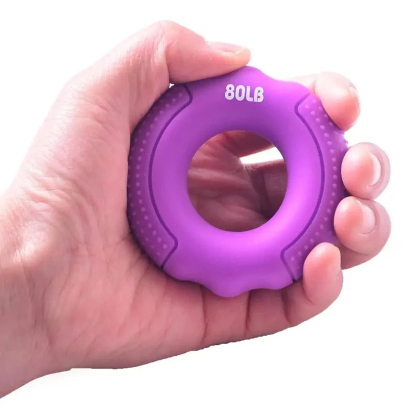 Silikon-Fingergreifer, Handwiderstandsband, Greifring, Handgelenkstrecker, Finger-Unterarm-Trainer, Pow-Übung, Karpal-Expander