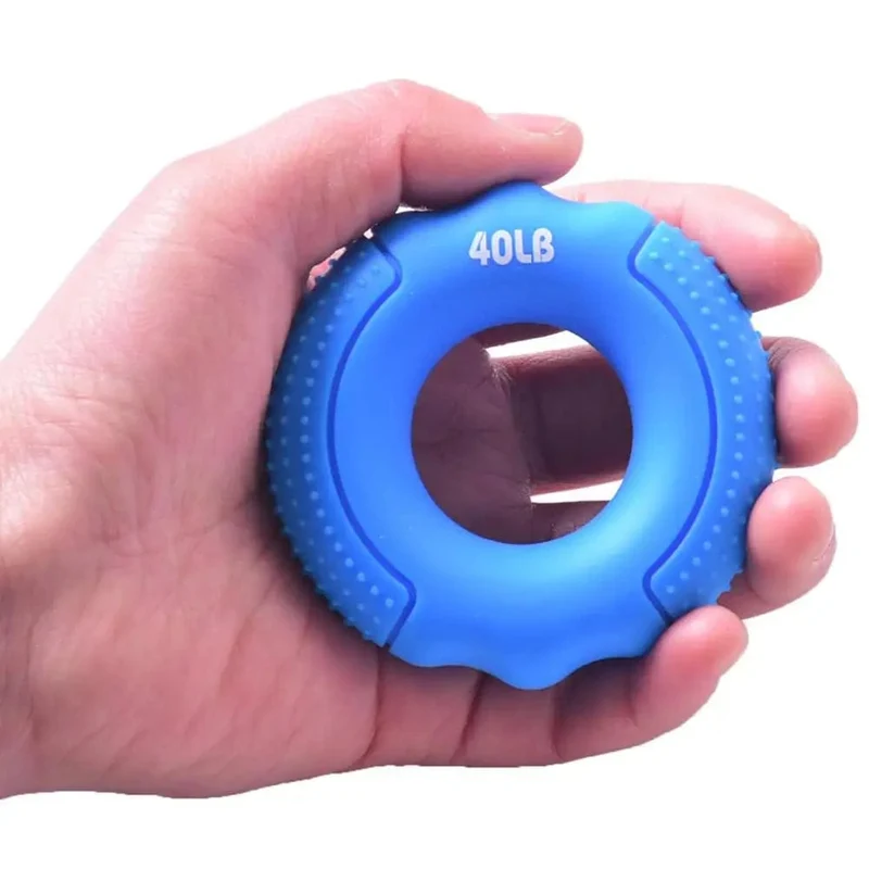 Silikon-Fingergreifer, Handwiderstandsband, Greifring, Handgelenkstrecker, Finger-Unterarm-Trainer, Pow-Übung, Karpal-Expander
