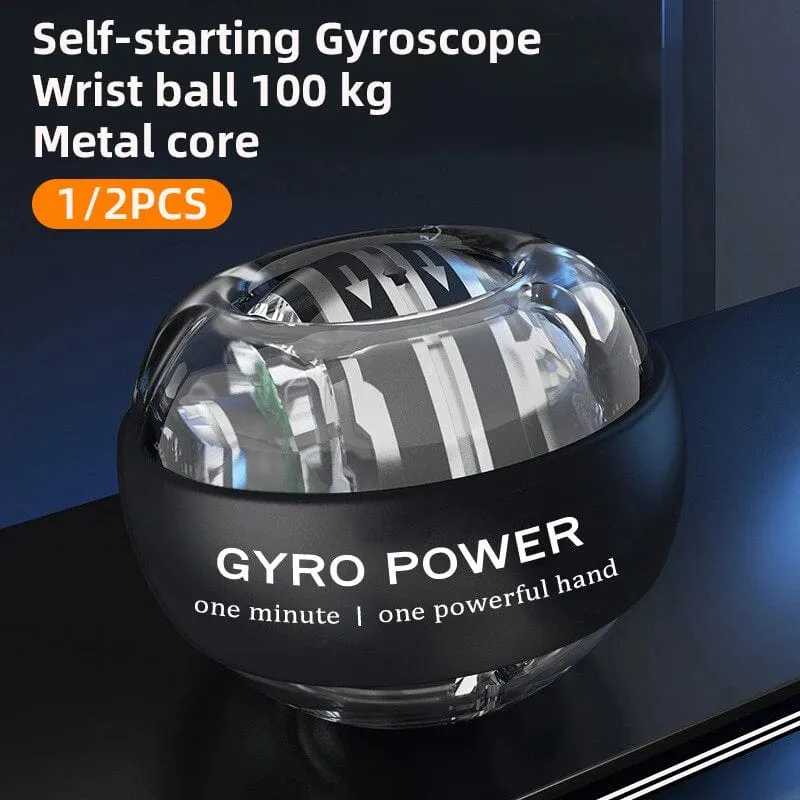 Gyroscopic Strengther Power Ball Autostart Range Gyro Power Wrist Ball Arm Hand Muscle Force Trainer Fitness Equipmen