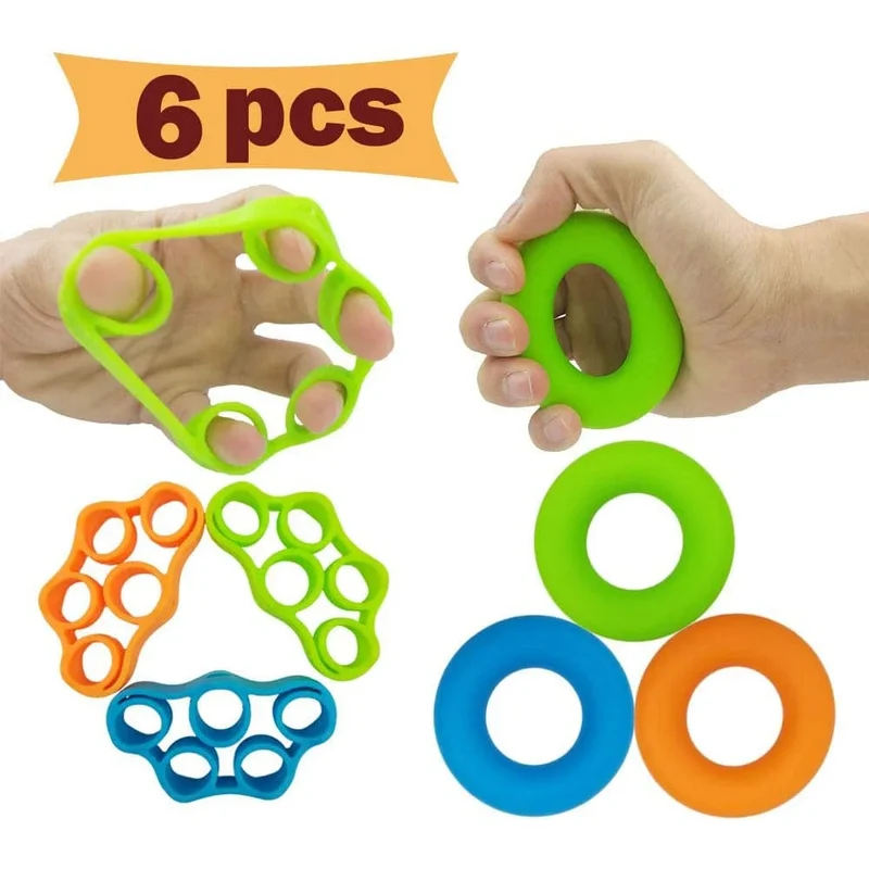 Neue Festigkeit Schaum Schwere Gym Fitness Grip Arm Trainer Unterarm Exerciser Handgelenk Klemme Finger Rehabilitation Muskel Erholung 2023