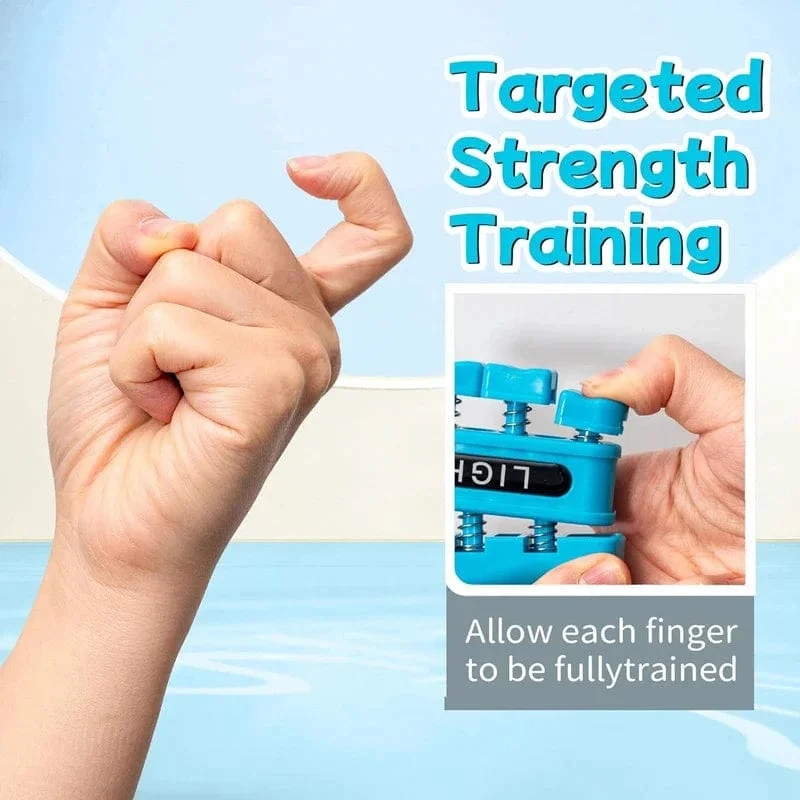 Finger-Übungsgerät für Unterarm- und Handstärkung, Handgriff-Trainingsgerät für Musiker, Klettern