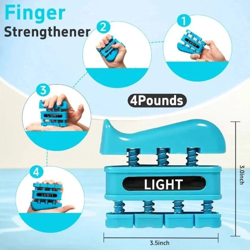 Finger-Übungsgerät für Unterarm- und Handstärkung, Handgriff-Trainingsgerät für Musiker, Klettern
