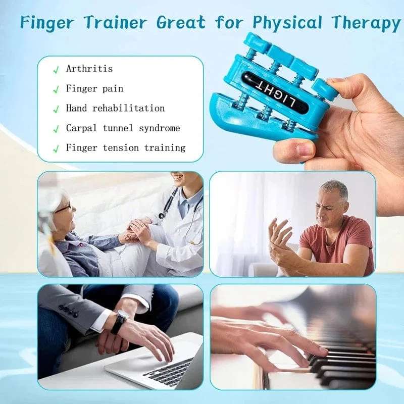 Finger-Übungsgerät für Unterarm- und Handstärkung, Handgriff-Trainingsgerät für Musiker, Klettern