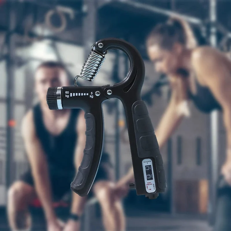 Einstellbare Zählung Professioneller Grifftrainer Armkraft Armmuskel Finger Rehabilitationstrainer Fitness Stressreduzierung