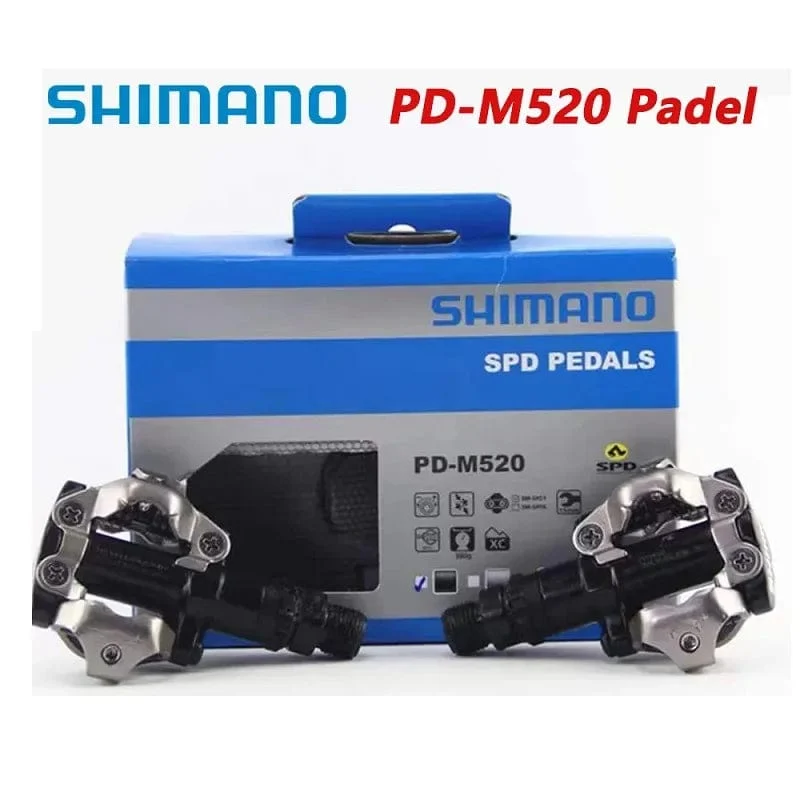 SHIMANO Original PD M520 PD M540 MTB Mountainbike Fahrrad Pedale Zyklus Self-locking Lock Pedal mit SM-SH51 Mtb Zubehör