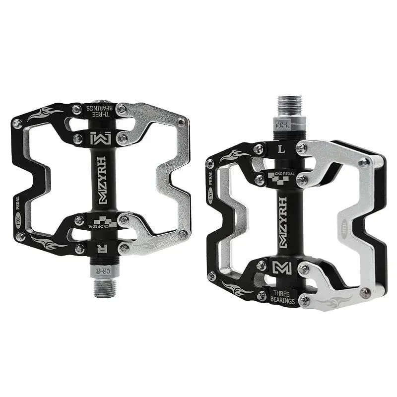 Fahrradpedale Ultraleichte Aluminiumlegierung 3 Lager Fahrradpedale 14 Farben Rennrad MTB Pedale Wasserdichte Fahrradteile