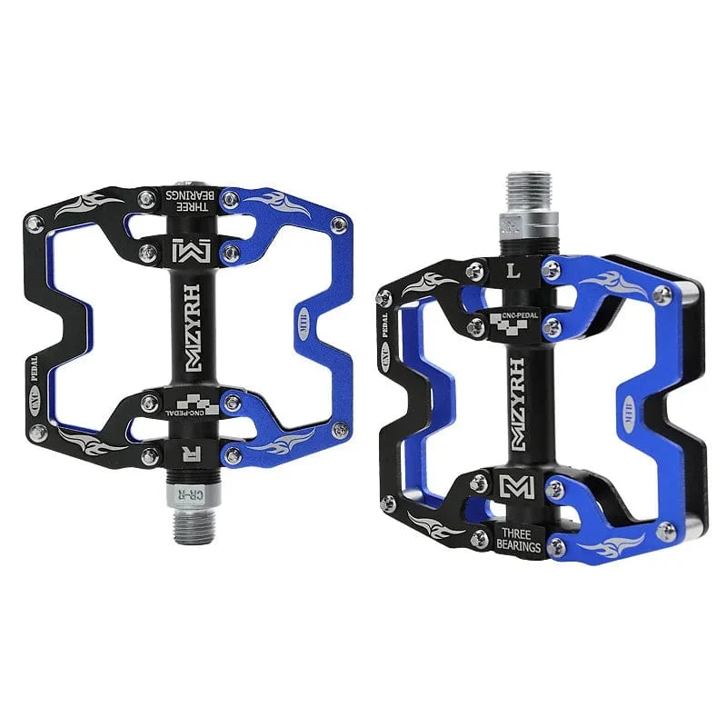 Fahrradpedale Ultraleichte Aluminiumlegierung 3 Lager Fahrradpedale 14 Farben Rennrad MTB Pedale Wasserdichte Fahrradteile