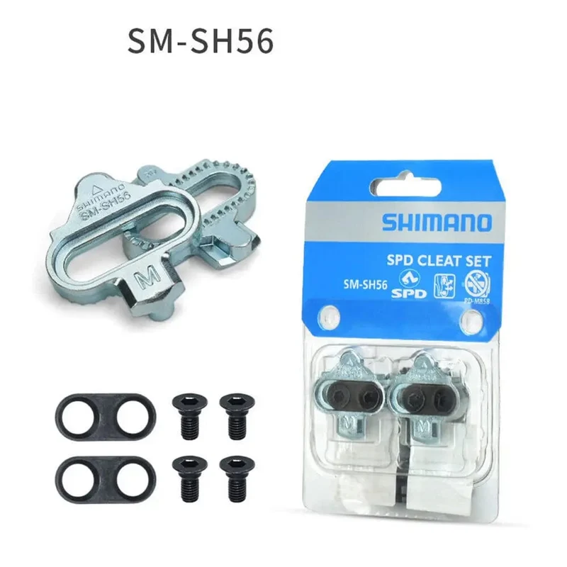 Shimano SPD SM SH56 SH51 Stollen MTB Bike Release Multi-Release Pedal Stollen w/Cleat Mutter Platten Float berg Paar CLEAT