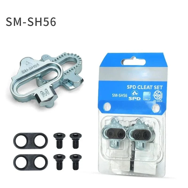Shimano SPD SM SH56 SH51 Stollen MTB Bike Release Multi-Release Pedal Stollen w/Cleat Mutter Platten Float berg Paar CLEAT