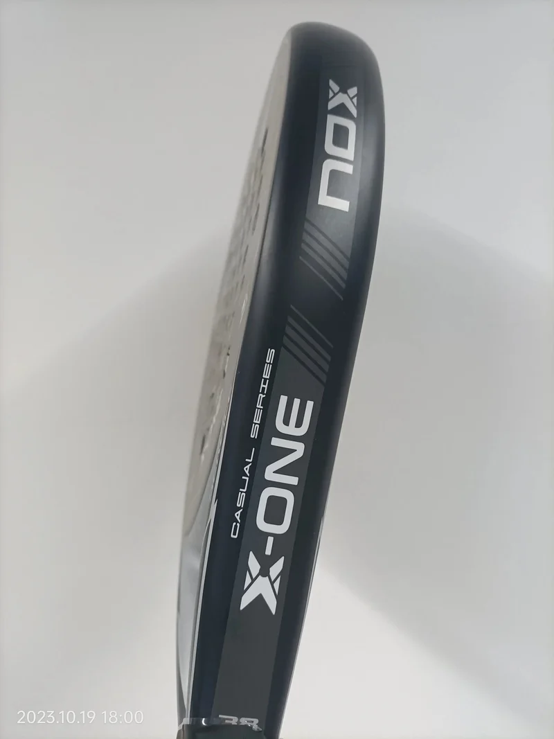Padel-Tennisschläger, 3K-Kohlefaser, weiche Eva-Memory-Form, raue Oberfläche, hochbalanciertes Padelpaddel ohne Tasche