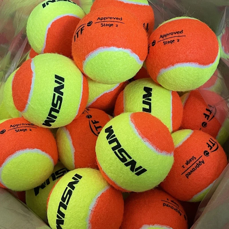 Beachtennisbälle, 2/6/16/25 Stück, ITF-geprüfte Beachtennisbälle Stufe 2, 50 % niedrige Kompression, für Balltraining mit Anfängern, Haustier, Hund