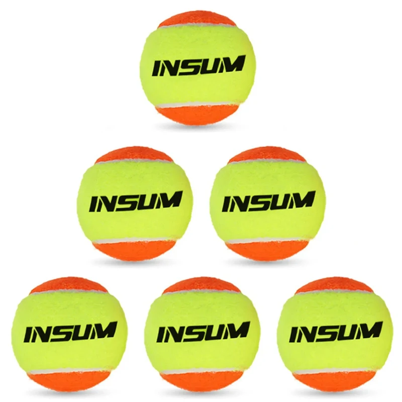 Beachtennisbälle, 2/6/16/25 Stück, ITF-geprüfte Beachtennisbälle Stufe 2, 50 % niedrige Kompression, für Balltraining mit Anfängern, Haustier, Hund