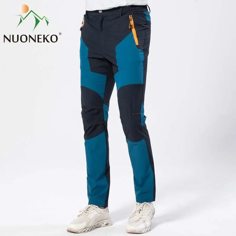 Elastische Herren Wanderhose Outdoor Sport Sommer Schnelltrocknend Winddicht Wasserdicht Trekking Klettern Verschleißfeste Atmungsaktive Hose