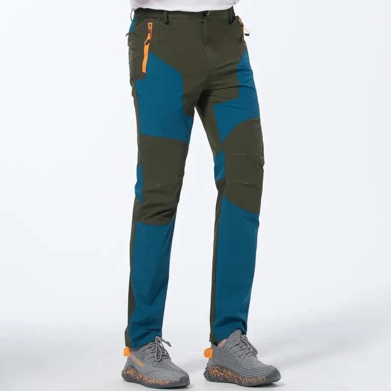 Elastische Herren Wanderhose Outdoor Sport Sommer Schnelltrocknend Winddicht Wasserdicht Trekking Klettern Verschleißfeste Atmungsaktive Hose