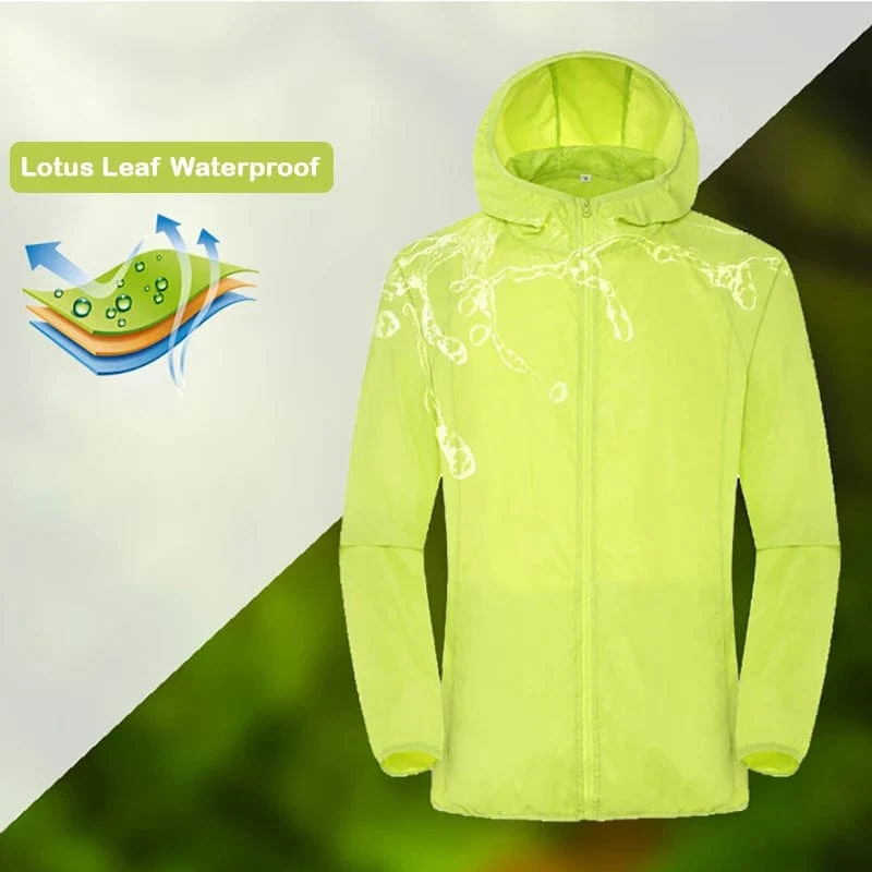 Männer Frauen Wandern Jacke Wasserdicht Quick Dry Camping Jagd Kleidung Sonnenschutz Outdoor Sport Mäntel Anti UV Windjacke