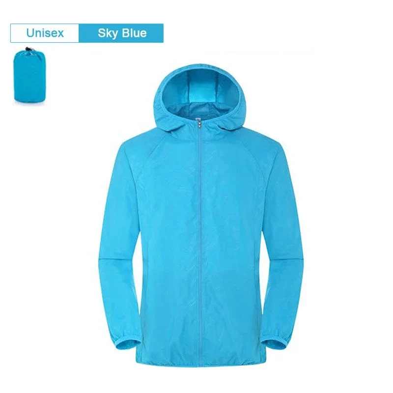 Männer Frauen Wandern Jacke Wasserdicht Quick Dry Camping Jagd Kleidung Sonnenschutz Outdoor Sport Mäntel Anti UV Windjacke