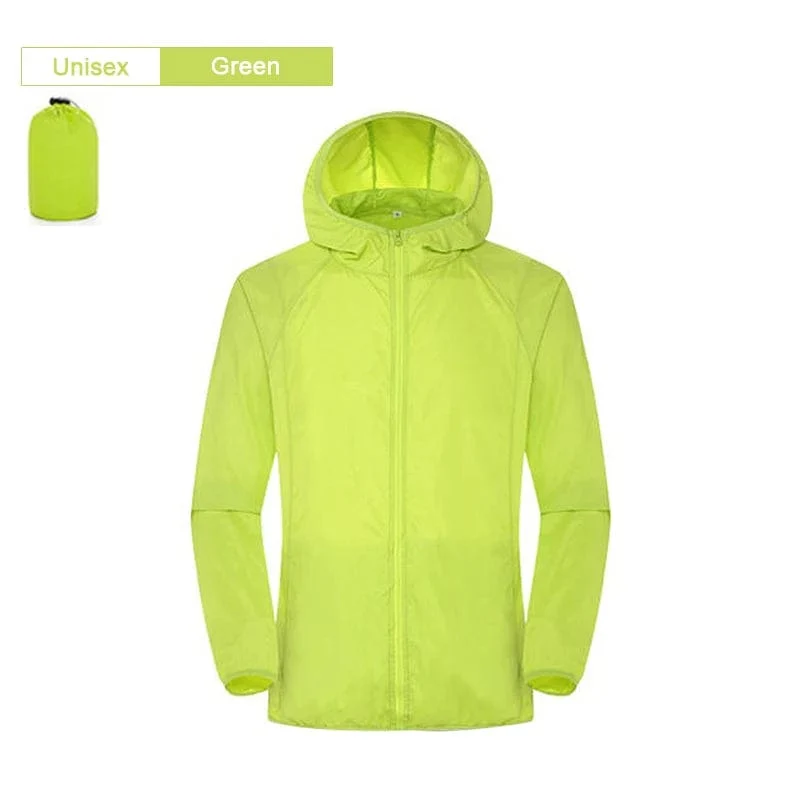 Männer Frauen Wandern Jacke Wasserdicht Quick Dry Camping Jagd Kleidung Sonnenschutz Outdoor Sport Mäntel Anti UV Windjacke