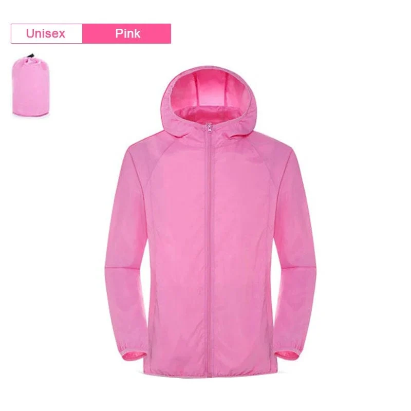 Männer Frauen Wandern Jacke Wasserdicht Quick Dry Camping Jagd Kleidung Sonnenschutz Outdoor Sport Mäntel Anti UV Windjacke