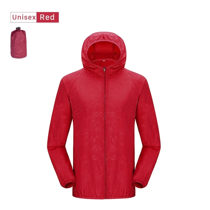 Männer Frauen Wandern Jacke Wasserdicht Quick Dry Camping Jagd Kleidung Sonnenschutz Outdoor Sport Mäntel Anti UV Windjacke