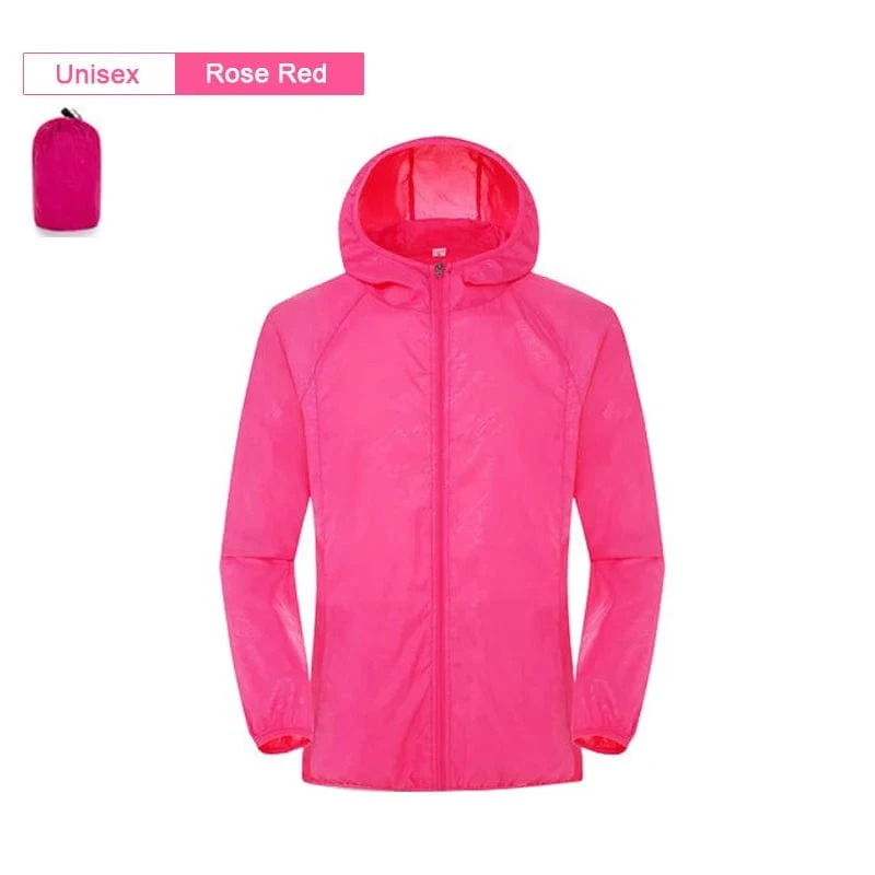 Männer Frauen Wandern Jacke Wasserdicht Quick Dry Camping Jagd Kleidung Sonnenschutz Outdoor Sport Mäntel Anti UV Windjacke
