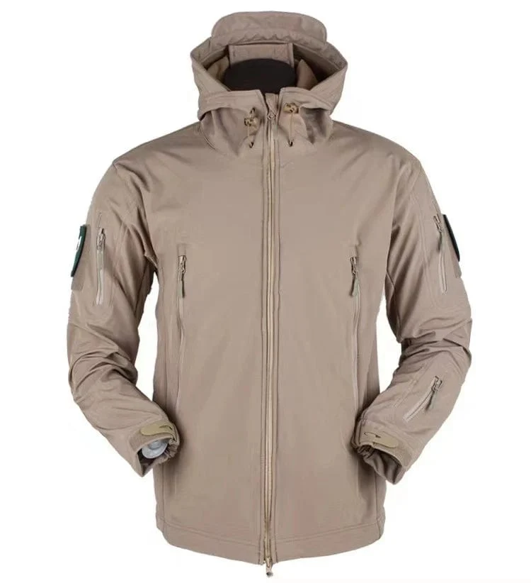 Fleece Herbst Military Männer Jacken Wasserdicht Angeln Jagd Wandern Camping Klettern Winter Trainingsanzüge Mantel Thermische Herbst S-5XL