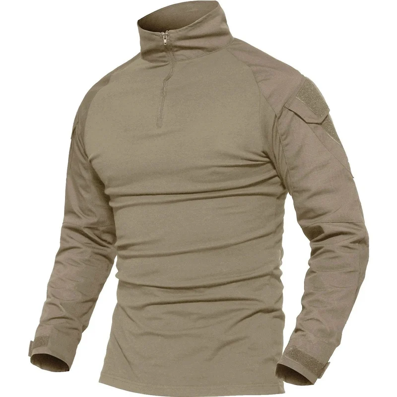 Combat Uniform Shirt Camouflage US Asiatische Größe S-3XL Cargo Sport Tops Airsoft Paintball Taktische T-Shirts Wandern