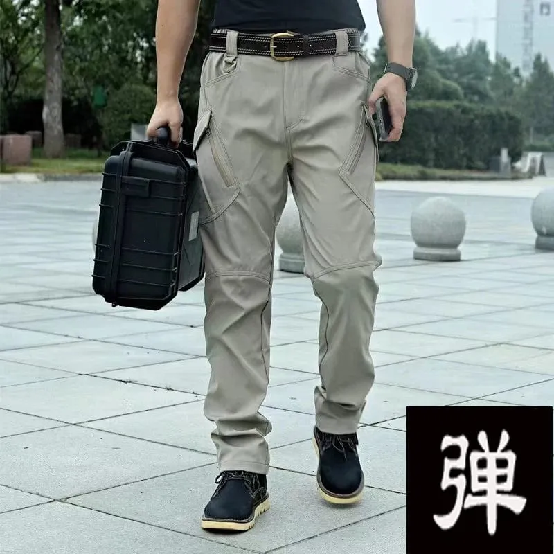 Männer Elastische Camping Wandern Trekking Angeln Klettern Outdoor Sport Atmungsaktive Hose Frühling Herbst Taktische Schnelle Trockene Hose
