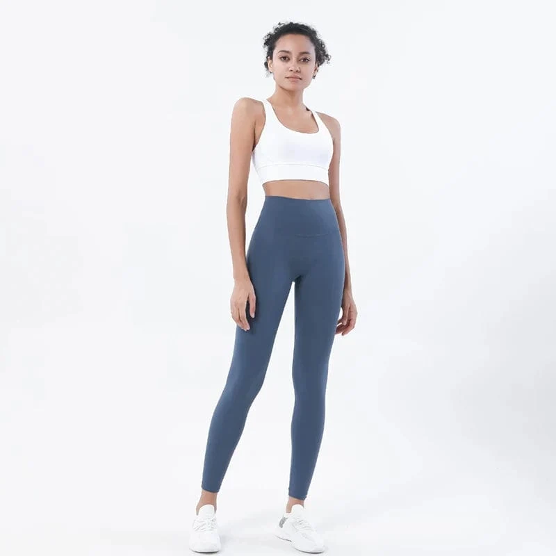 SOISOU Nylon Yoga Set frauen Trainingsanzug Gym Fitness Set Frau 2 Stück Leggings Sport Bh Atmungsaktive Sportwear Frau Kleidung
