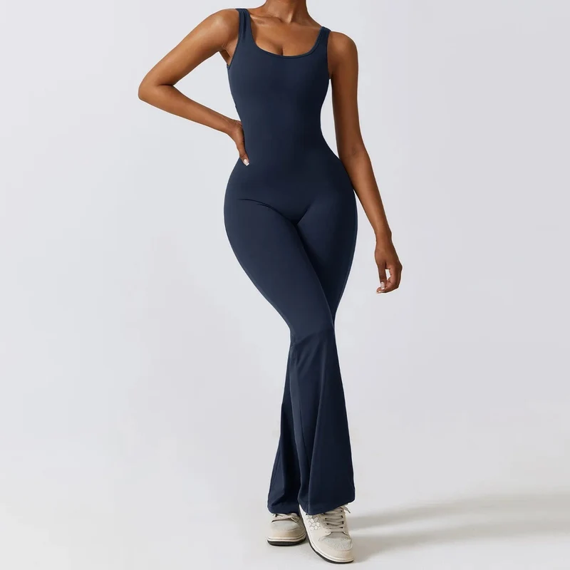 Frauen Overalls Einteiliges Yoga Anzug Tanz Bauch Straffung Fitness Workout Set Stretch Body Gym Kleidung Push-Up Sportswear