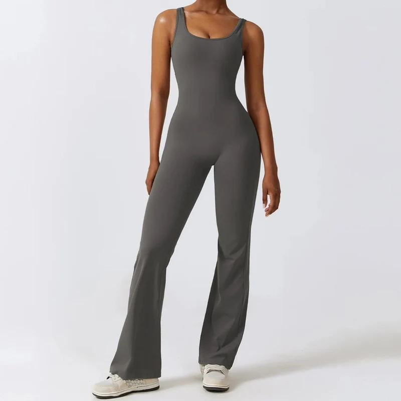 Frauen Overalls Einteiliges Yoga Anzug Tanz Bauch Straffung Fitness Workout Set Stretch Body Gym Kleidung Push-Up Sportswear
