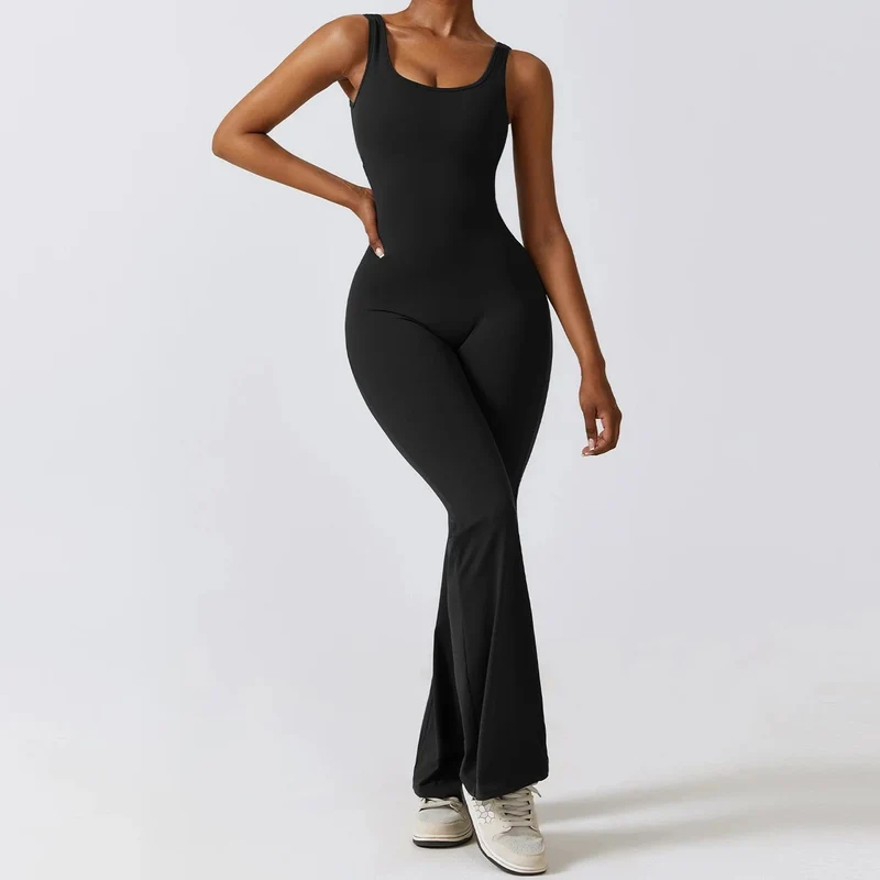 Frauen Overalls Einteiliges Yoga Anzug Tanz Bauch Straffung Fitness Workout Set Stretch Body Gym Kleidung Push-Up Sportswear