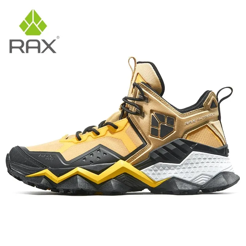 Rax Herren wasserdichte Wanderschuhe, atmungsaktive Wanderstiefel, Outdoor-Trekkingstiefel, Sport-Turnschuhe, taktische Schuhe