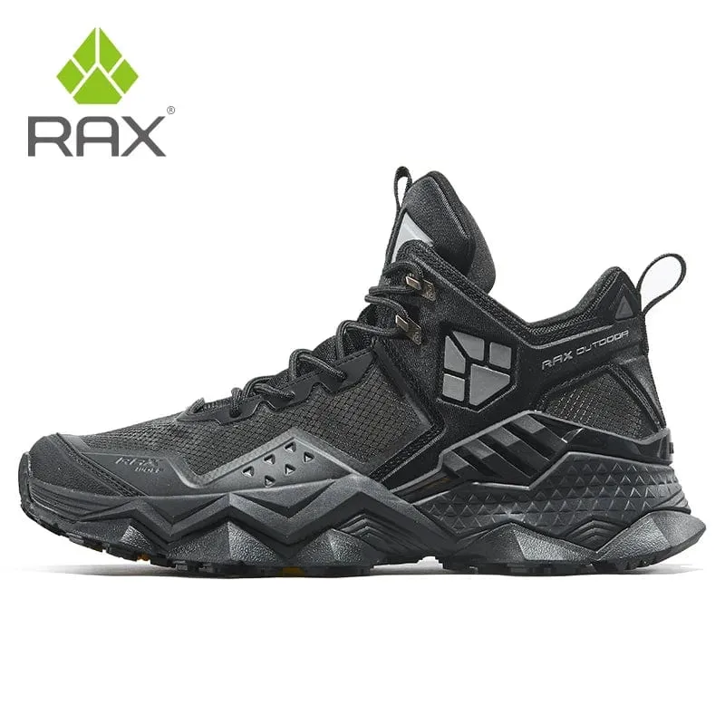 Rax Herren wasserdichte Wanderschuhe, atmungsaktive Wanderstiefel, Outdoor-Trekkingstiefel, Sport-Turnschuhe, taktische Schuhe