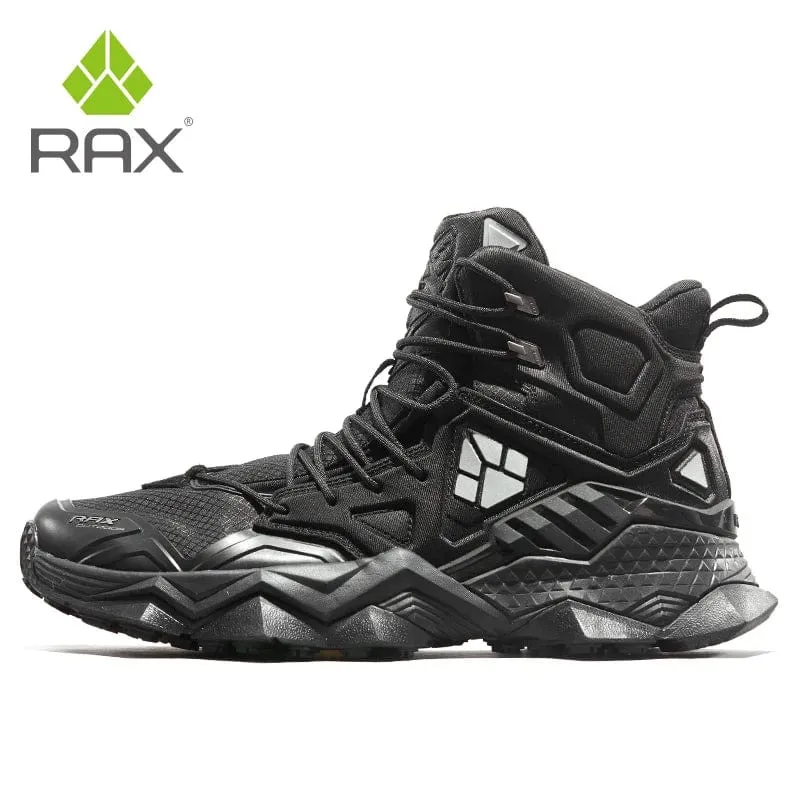 Rax Herren wasserdichte Wanderschuhe, atmungsaktive Wanderstiefel, Outdoor-Trekkingstiefel, Sport-Turnschuhe, taktische Schuhe