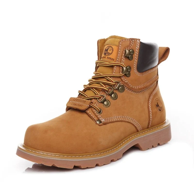 Wanderschuhe Herren wasserdichte Jagdstiefel Tactical Desert Combat Stiefeletten Herren Militär Damen Arbeits Leder Wanderschuhe