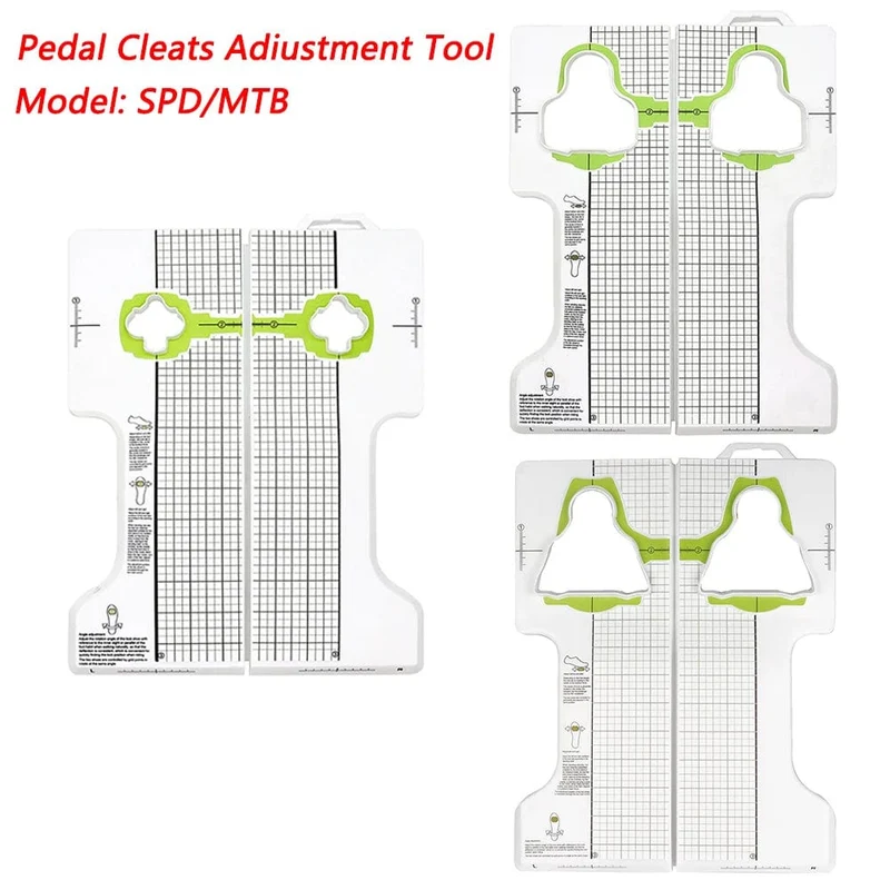 Fahrrad verstellbare Pedalplatten, selbstsicherndes Pedalplatten-Einstellwerkzeug für SPD/MTB Fahrrad, Radfahren, verriegelbare Schuhplatten