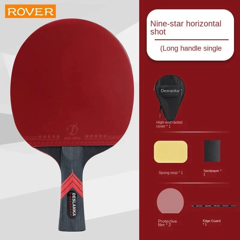 7star 9star Tischtennisschläger Professioneller Einzelschläger Carbon Wettbewerb High Bounce Tischtennisschläger Ping-Pong-Paddel
