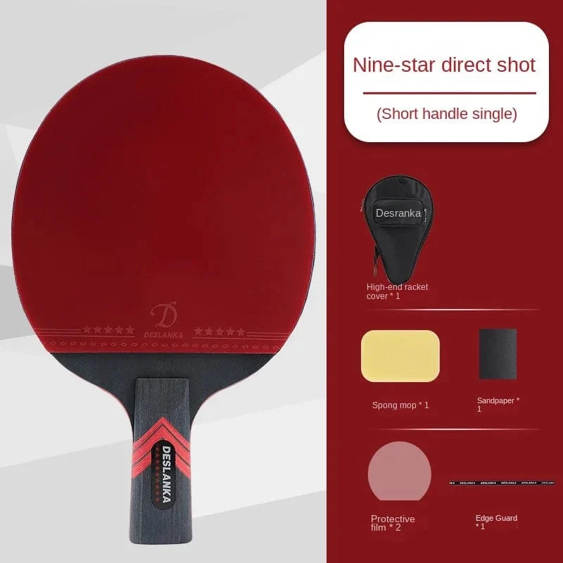7star 9star Tischtennisschläger Professioneller Einzelschläger Carbon Wettbewerb High Bounce Tischtennisschläger Ping-Pong-Paddel