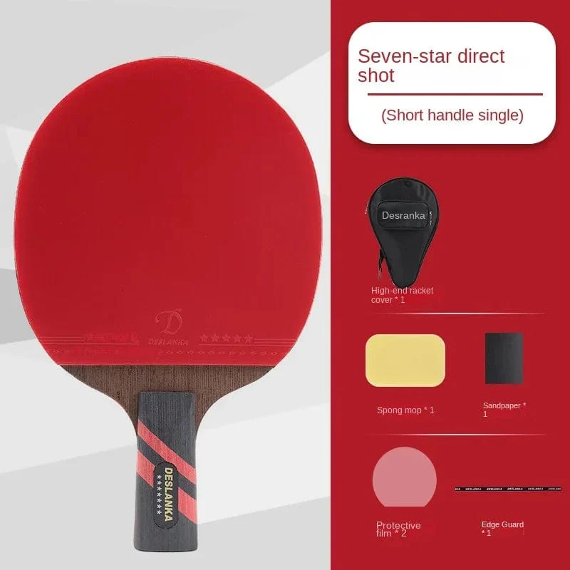 7star 9star Tischtennisschläger Professioneller Einzelschläger Carbon Wettbewerb High Bounce Tischtennisschläger Ping-Pong-Paddel