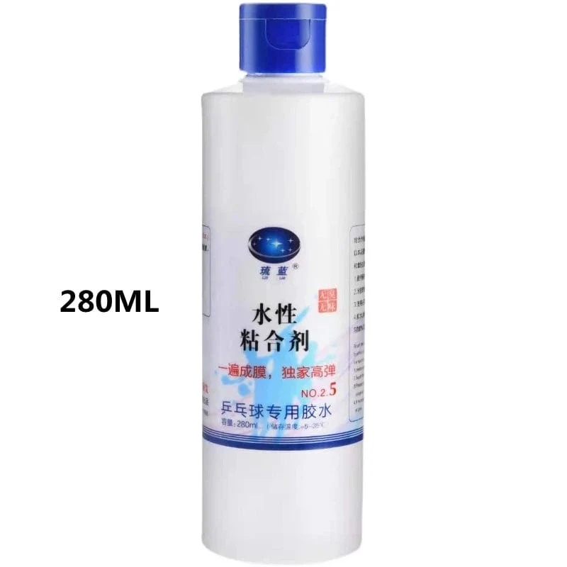 Ryukyu Blauer Kleber auf Wasserbasis, 100 ml, Wasserkleber für Tischtennisschläger, Ping-Pong-Zubehör, ITTF-zugelassen, NO-VOC