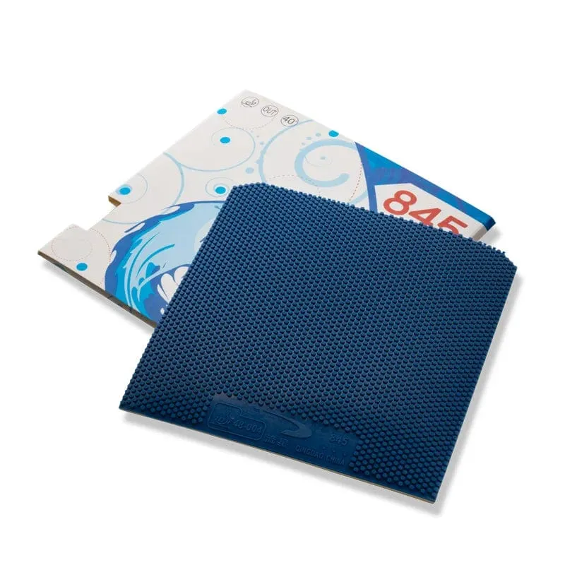 Original METEOR 845 Blauer Tischtennis-Gummi mit Noppen, schneller Angriff, kurzer Pips-Offensiv-Ping-Pong-Schwamm, ITTF-zugelassen