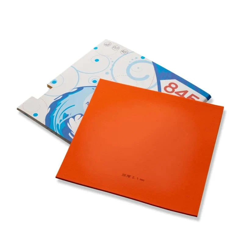 Original METEOR 845 Blauer Tischtennis-Gummi mit Noppen, schneller Angriff, kurzer Pips-Offensiv-Ping-Pong-Schwamm, ITTF-zugelassen